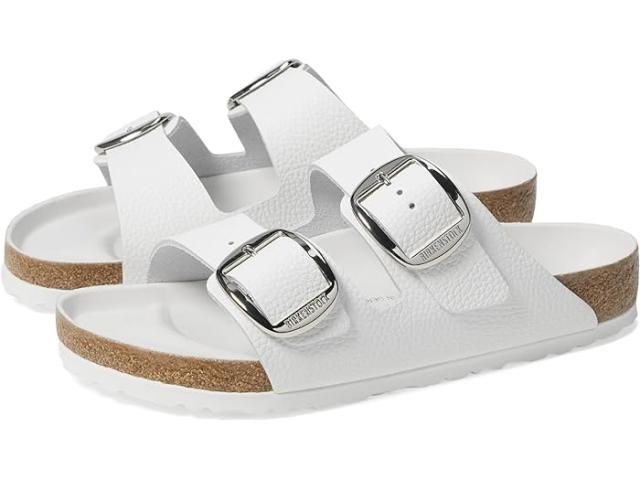 (取寄) ビルケンシュトック レディース アリゾナ ビッグ バックル - レザー Birkenstock women Birkenstock Arizona Big Buckle - Leather White Leather
