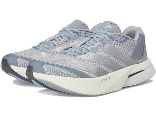 (取寄) アディダス ランニング レディース アディゼロ ボストン 13 ランニング シューズ adidas Running women Adizero Boston 13 Running Shoes Halo Silver/Silver llic/Blue