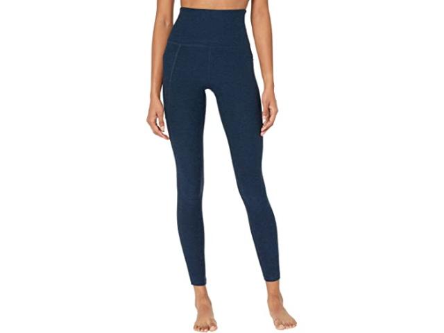 (取寄) ビヨンドヨガ レディース スペースダイ ハイ ウェスト ポケット ミディ レギンス Beyond Yoga women  Spacedye High Waisted Pocket Midi Legging Nocturnal Navyの通販は