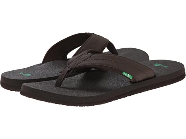 (取寄) サヌーク メンズ ビア コージー 2 Sanuk men  Beer Cozy 2 Dark Brown