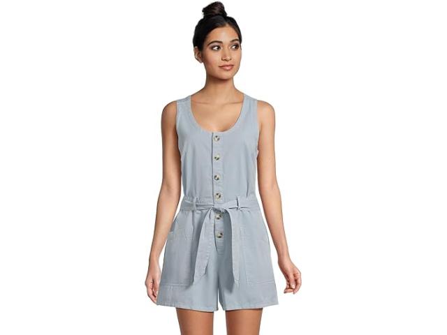 (取寄) トードアンドコー レディース アローヨ ツイル スリーブレス ロンパー Toad&Co women Arroyo Twill Sleeveless Romper Skyway