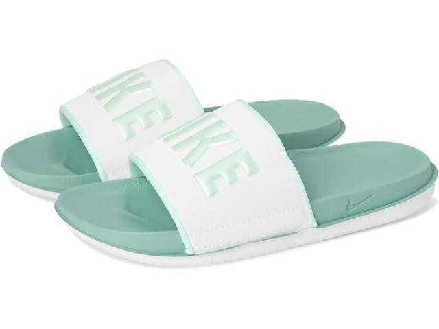 (取寄) ナイキ レディース オフコート スライド Nike women OffCourt Slide Summit White/Mint Foam/Cannon/Mint Foam