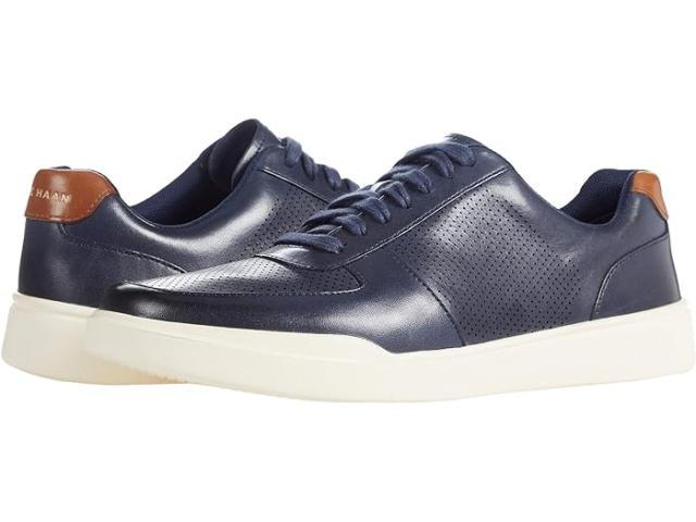 (取寄) コールハーン メンズ グランド クロスコート モダン パーフ スニーカー Cole Haan men Cole Haan Grand Crosscourt Modern Perf Sneaker Peacoat/British Tan