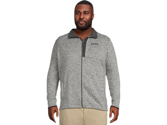 (取寄) コロンビア メンズ ビッグ アンド トール セーター ウェザー フル ジップ Columbia men Big & Tall Sweater Weather Full Zip City Grey Heather