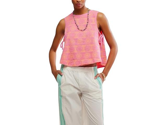 (取寄) フリーピープル レディース タオル テリー トップ Free People women Towel Terry Top Pink Combo