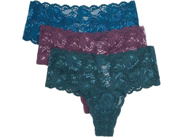 (取寄) コサベラ レディース ネバー セイ ネバー コンフィー トングス 3-パック Cosabella women Cosabella Never Say Never Comfie Thongs 3-Pack Mirtillo/Grappa/Schnappsの通販は 24,340円