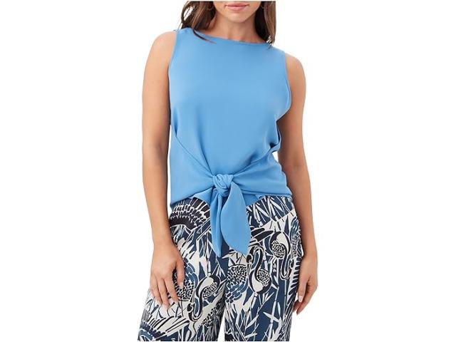 (取寄) トリーナターク レディース トップ Trina Turk women Kuri Top Shibori Blue