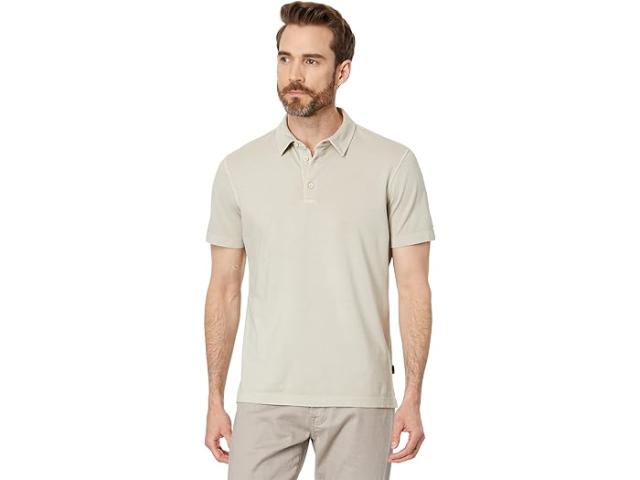 (取寄) AGジーンズ メンズ ブライス ショート スリーブ ポロ AG Jeans men AG Jeans Bryce Short Sleeve Polo Sulfur Oyster Shoreの通販は