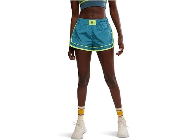 (取寄) エフピー ムーブメント レディース バーシティ ブルース ショーツ FP Movement women Varsity Blues Shorts Celestial Blue Highl