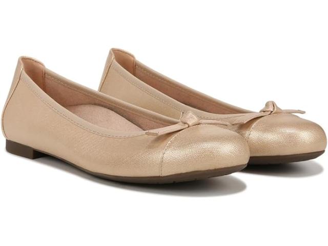 (取寄) バイオニック レディース アモリー VIONIC women Amorie Gold Shimmer Embroidered Leather