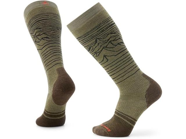 (取寄) スマートウール メンズ スノーボード フル クッション イグチ パターン オーバーザカーフ ソックス Smartwool men Smartwool Snowboard Full Cushion Iguchi Pattern Over-the-Calf Socks Winter Moss 8,093円