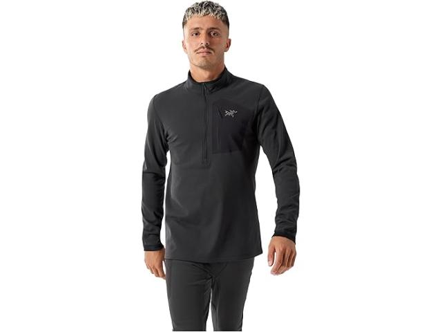 (取寄) アークテリクス メンズ ロー SV ジップ ネック Arc'teryx men Rho SV Zip Neck Black