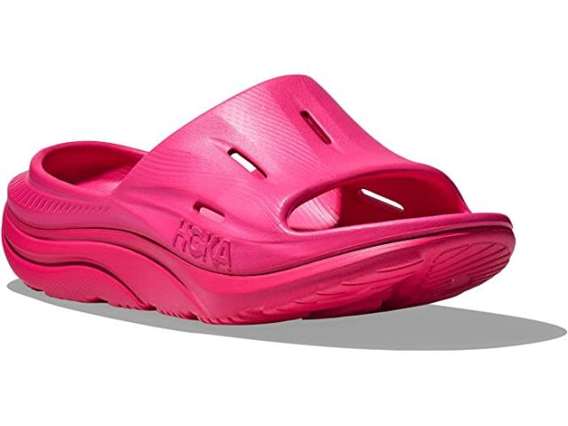 (取寄) ホカオネオネ オラ リカバリー スライド 3 Hoka Hoka Ora Recovery Slide 3 Pink Yarrow/Pink Yarrowの通販は 14,110円