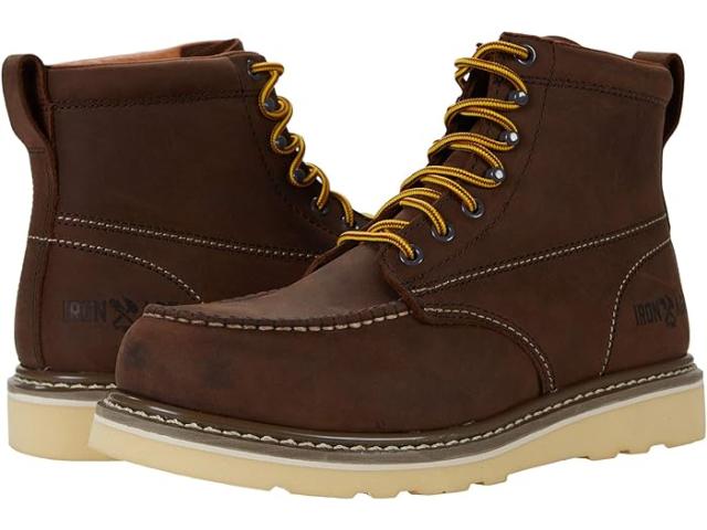(取寄) アイロンエイジ メンズ リーンフォーサー エー スティール トゥ Iron Age men Iron Age Reinforcer EH Steel Toe Brownの通販は