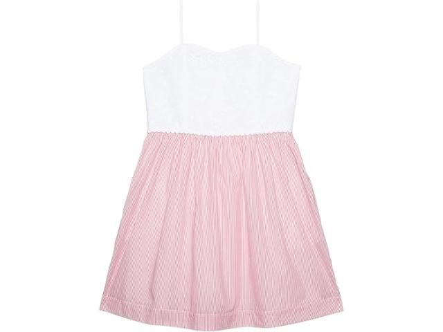(取寄) リリー ピュリッツァー キッズ ガールズ ミニ ハイラン ドレス (トドラー/リトル キッズ/ビッグ キッズ) Lilly Pulitzer Kids girls Mini Haylan Dress (Toddler/Little Kids/Big Kids) Mizner Red Seaside Stripeの通販は