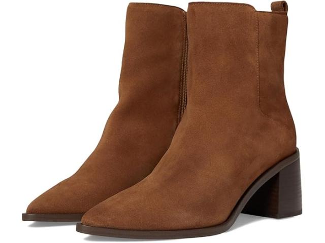 (取寄) ヴィンスカムート レディース ローレライ ブロック ヒール ブーティ Vince Camuto women Lorelai Block Heel Bootie Burnt Sugar