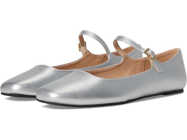 (取寄) ジュルネ コレクション レディース キャリー フラッツ Journee Collection women Carrie Flat Silver