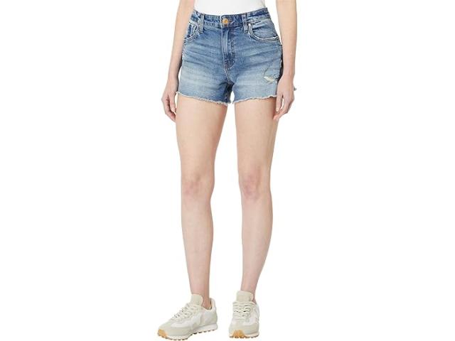 (取寄) カット フロム ザ クロス レディース ジーン ハイ ライズ ショート w/フレイ ヘム KUT from the Kloth women KUT from the Kloth Jane High Rise Short W/Fray Hem Incorporated