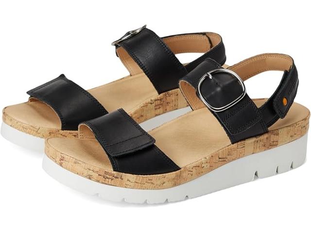 (取寄) サミュエル ハバード レディース ポートラ ツー-ストラップ Samuel Hubbard women Portola Two-Strap Black Leather