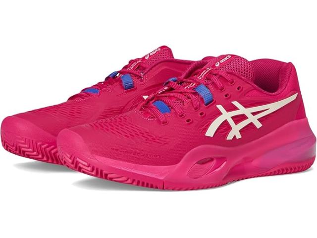 (取寄) アシックス レディース ゲル-レゾリューション X クレイ ASICS women Gel-Resolution X Clay Bright Rose/Cream