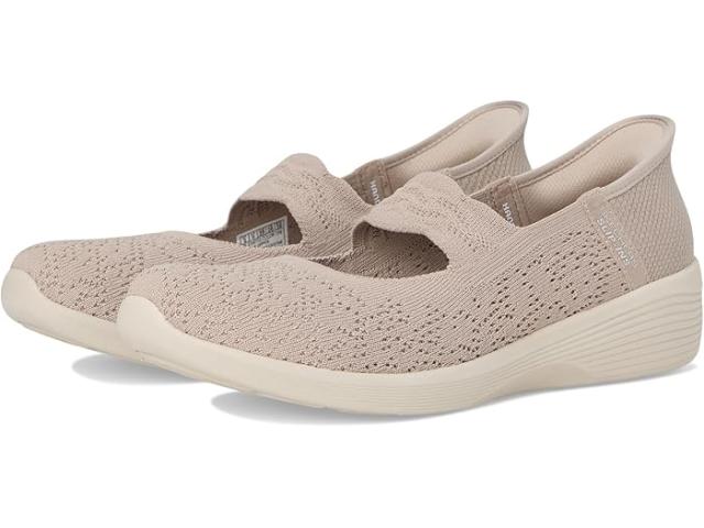 (取寄) スケッチャーズ レディース アーリヤ - オウ ソー スウィート ハンズ フリー スリップ-インス SKECHERS women Arya - Oh So Sweet Hands Free Slip-Ins Taupe