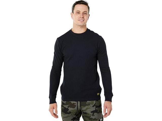 (取寄) ルーカ メンズ デイ シフト サーマル L/S RVCA men RVCA Day Shift Thermal L/S Blackの通販は