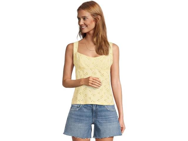 (取寄) フリーピープル レディース フル ブルーム アイレット カミ Free People women Full Bloom Eyelet Cami Banana Cream