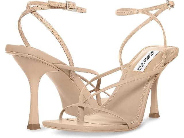 (取寄) スティーブマデン レディース アニー ヒールド サンダル Steve Madden women Steve Madden Annie Heeled Sandal Natural