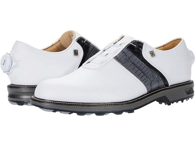 (取寄) フットジョイ メンズ プレミア シリーズ - パッカード ボア ゴルフ シューズ FootJoy men FootJoy Premiere Series - Packard Boa Golf Shoes White/Black/Greyの通販は