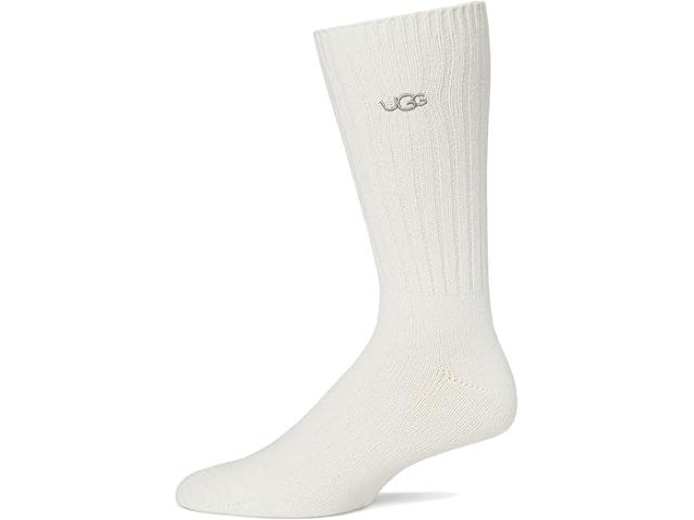 (取寄) アグ メンズ トレイ リブ ニット クルー UGG men Trey Rib Knit Crew White