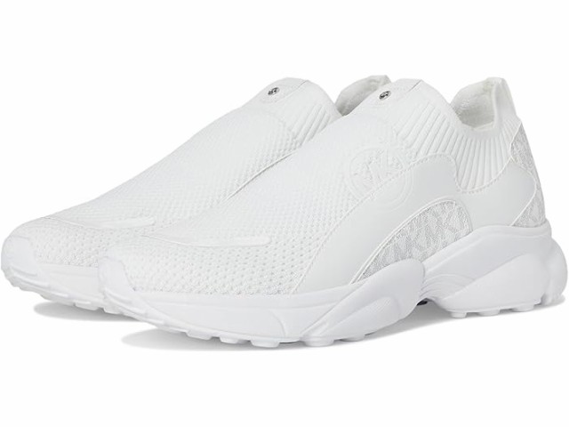 (取寄) マイケルコース レディース サミ ニット トレーナー MICHAEL Michael Kors women Sami Knit Trainer Bright Whiteの通販は