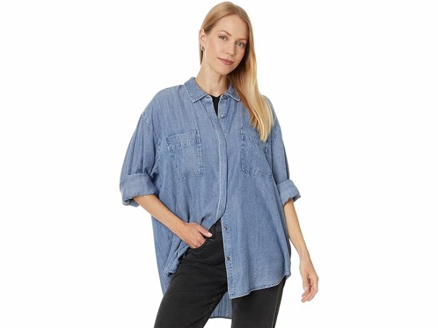 (取寄) スプレンディッド レディース メイシー インディゴ ボタン ダウン Splendid women Splendid Macie Indigo Button Down Indigoの通販は