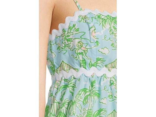 リリーピュリッツァー (Lilly Pulitzer) レディース ノースリーブ トップス Iona Sleeveless Top (Cumulus Blue Chick Magnet) 取寄) リリー ピュリッツァー レディース シルク トップ Lilly