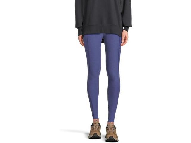(取寄) ビヨンドヨガ レディース スペースダイ アウト オブ ポケット ハイウエスト ミディ レギンス Beyond Yoga women Spacedye Out Of Pocket High-Waisted Midi Legging Eternal Blue Heather