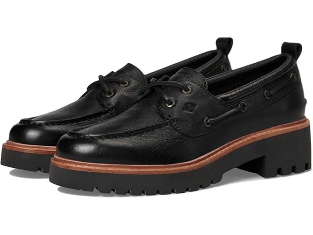 (取寄) スペリー レディース 2 アイ ラグ Sperry women Ao 2 Eye Lug Black