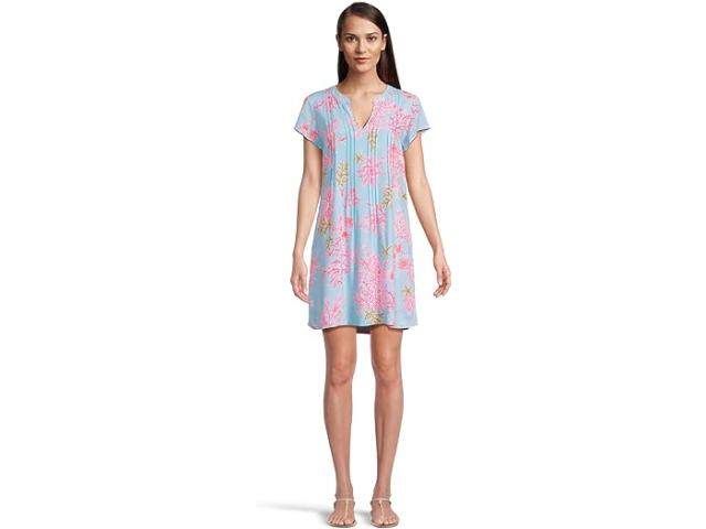 (取寄) リリー ピュリッツァー レディース チュニック ドレス Lilly Pulitzer women Ansella Tunic Dress Multi  Coral