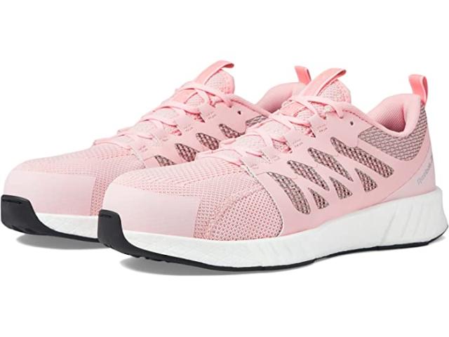 (取寄) リーボック ワーク レディース フュージョン フレックスウィーブ ワーク エー コンプ トゥ Reebok Work women Reebok Work Fusion Flexweave Work EH Comp Toe Pink 2の通販は