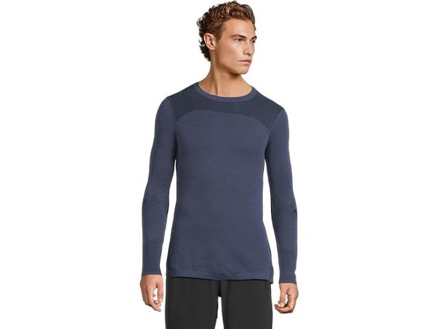 (取寄) スマートウール メンズ イントラニット メリノ 200 クルー Smartwool men Intraknit Merino 200 Crew Nightfall Blue