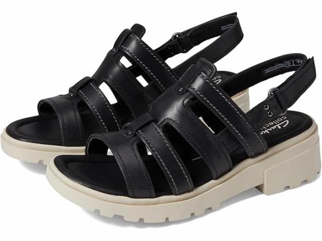 (取寄) クラークス レディース コースト シャイン Clarks women Clarks Coast Shine Black Leatherの通販は