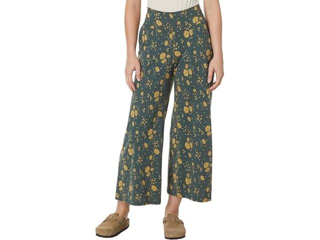 (取寄) トードアンドコー レディース チャカ ワイド レッグ パンツ Toad&Co women Toad&Co Chaka Wide Leg Pant Mantis Cluster Printの通販は