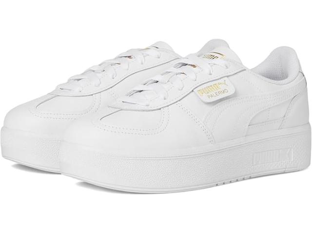 (取寄) プーマ レディース パレルモ シューズ PUMA women Palermo Elevata Shoes Puma White