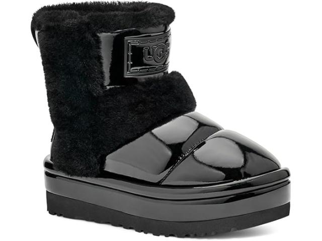 (取寄) アグ レディース クラシック チラピーク シャイン UGG women UGG Classic Chillapeak Shine Blackの通販は 31,636円