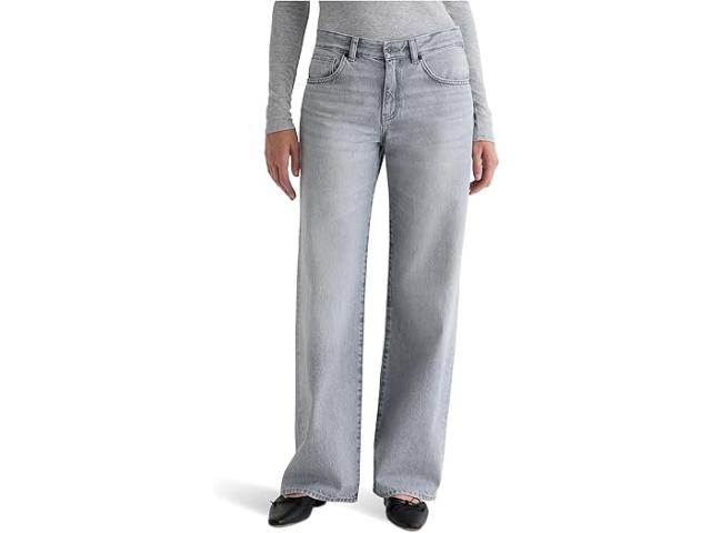(取寄) AGジーンズ レディース アドリア ロウ ライズ バギィ ワイド レッグ イン アル フレスコ AG Jeans women Adria Low Rise Baggy Wide Leg In Al Fresco Al Fresco
