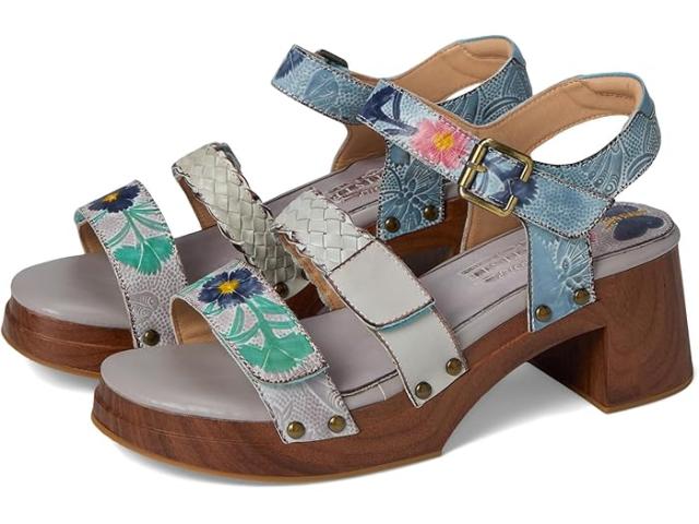 (取寄) ラルティストバイスプリングステップ レディース  L'Artiste by Spring Step women Retropel Light Grey Multi