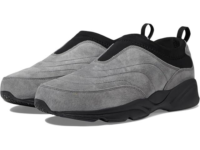 (取寄) プロペット メンズ スタビリティー スリッポン Propet men Stability Slip-on Dark Grey