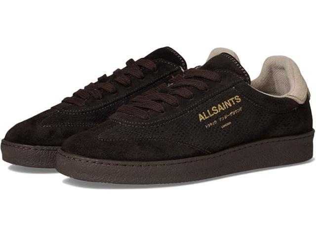 (取寄) オールセインツ レディース テルマ スエード スニーカー AllSaints women Thelma Suede Sneakers Bitter Brown