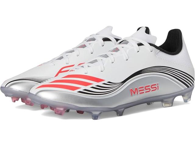 (取寄) アディダス メッシ リーグ グランド サッカー クリーツ adidas F50 Messi League Firm/Multi Ground Soccer Cleats White/Lucid Red/Silver llic