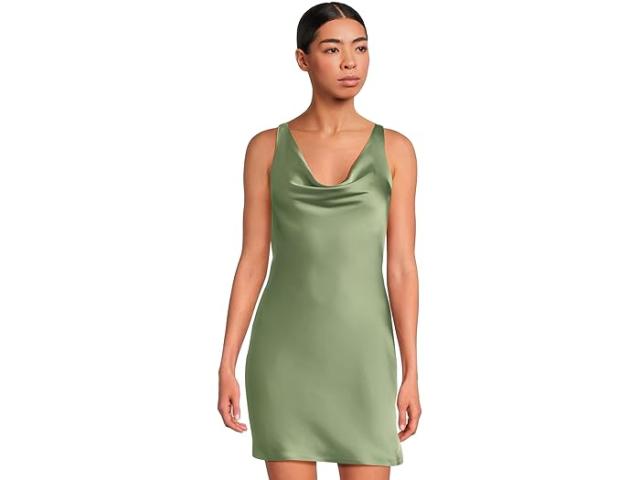 (取寄) ノーマ カマリ レディース マリア ミニ ドレス Norma Kamali women Maria Mini Dress Vintage Green