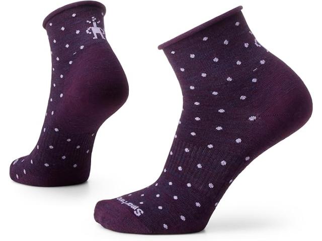 (取寄) スマートウール レディース エブリデイ クラシック ドット アンクル ブート ソックス Smartwool women Smartwool Everyday Classic Dot Ankle Boot Socks Purple Irisの通販は 6,076円