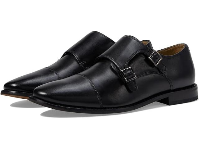 (取寄) フローシャイム メンズ モンティナーロ ダブル モンク ストラップ Florsheim men Florsheim Montinaro Double Monk Strap Black Smooth